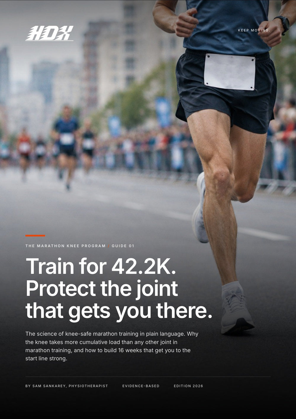 Der Marathon-Knie-Blueprint